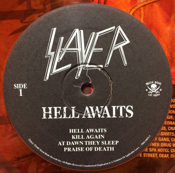 Slayer : Hell Awaits (LP,Album,Reissue)