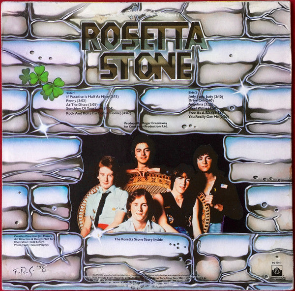 Rosetta Stone (2) : Rosetta Stone (LP,Album)
