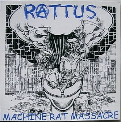 Rattus : Machine Rat Massacre (LP,Compilation,Unofficial Release)