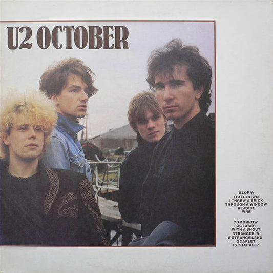 U2 : October (LP,Album,Reissue)