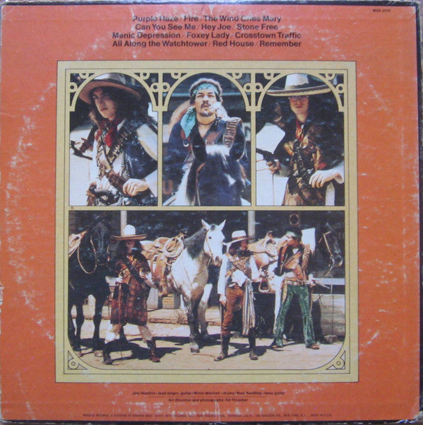 Jimi Hendrix Experience, The : Smash Hits (LP,Compilation,Reissue)