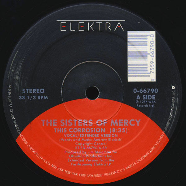 Sisters Of Mercy, The : This Corrosion (12",33 ⅓ RPM,Single)