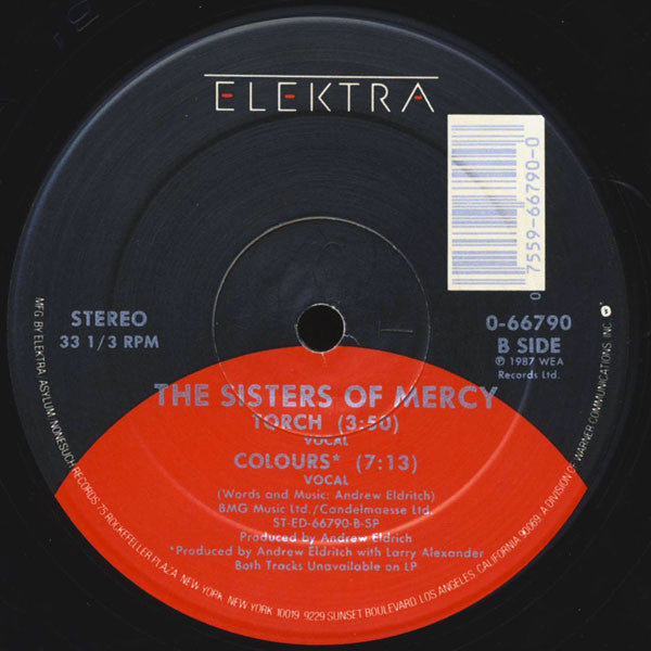 Sisters Of Mercy, The : This Corrosion (12",33 ⅓ RPM,Single)