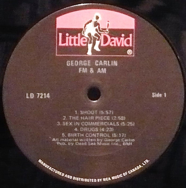 George Carlin : FM & AM (LP,Album)