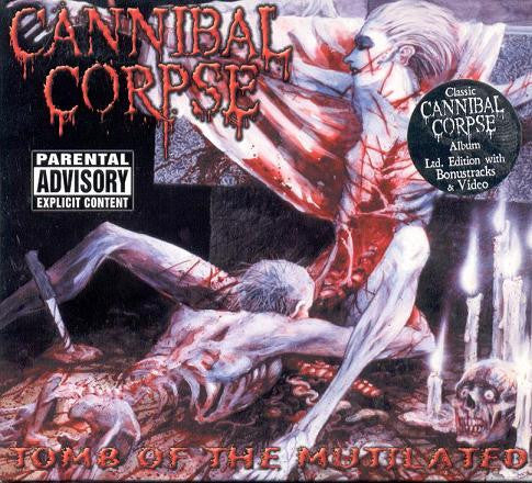 Cannibal Corpse : Tomb Of The Mutilated (Album,Enhanced,Limited Edition,Reissue)