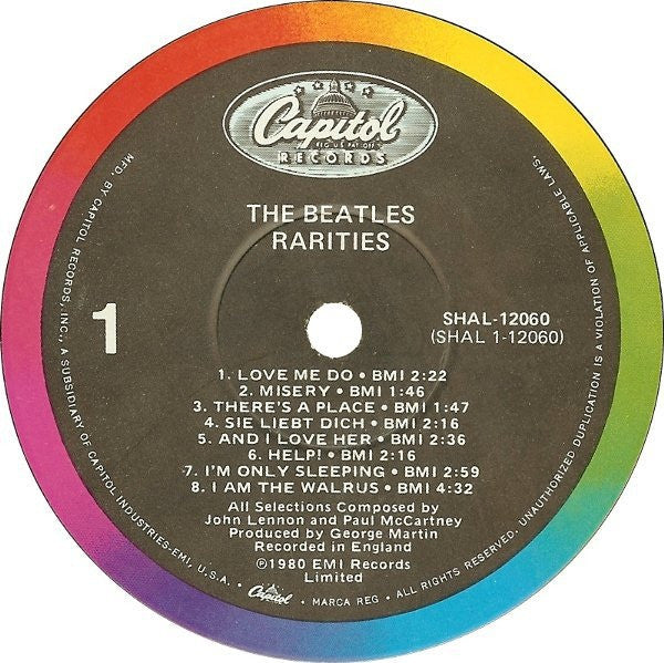 Beatles, The : Rarities (LP,Compilation)