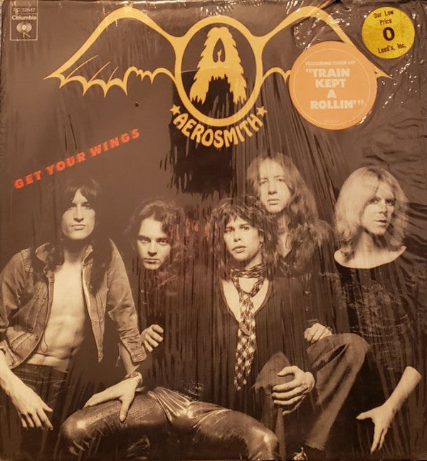 Aerosmith : Get Your Wings (LP,Album,Reissue)