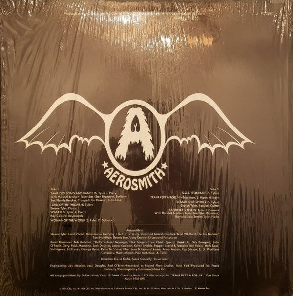 Aerosmith : Get Your Wings (LP,Album,Reissue)