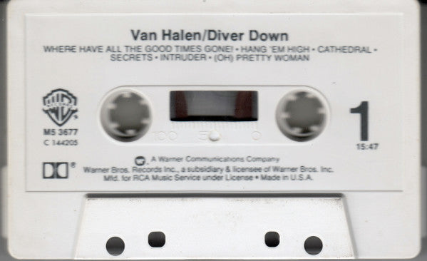 Van Halen : Diver Down (Album,Club Edition)