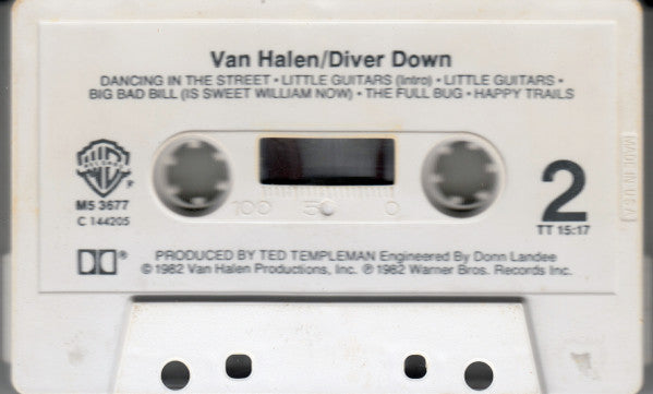 Van Halen : Diver Down (Album,Club Edition)