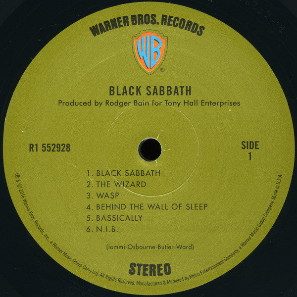 Black Sabbath : Black Sabbath (LP,Album,Deluxe Edition,Reissue,Remastered)
