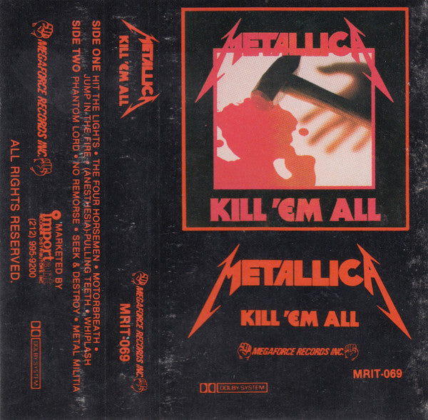 Metallica : Kill 'Em All (Album,Reissue)