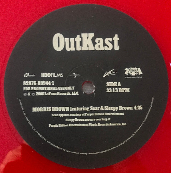 OutKast : Morris Brown / Idlewild Blue (Don'tchu Worry 'Bout Me) (10",33 ⅓ RPM,Promo)