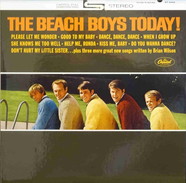 Beach Boys, The : The Beach Boys Today! (LP,Album,Reissue,Stereo)
