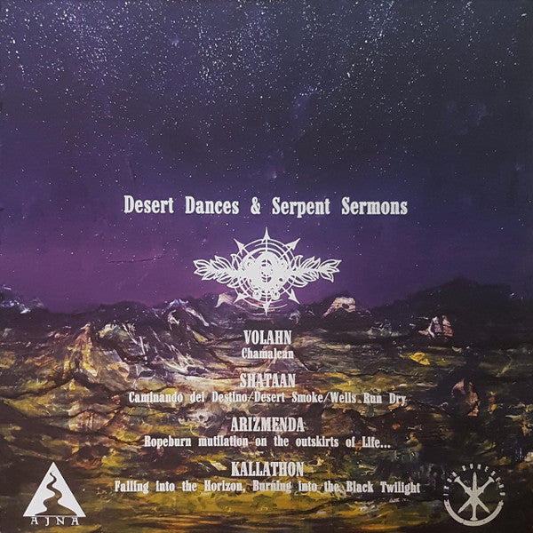 Various : Desert Dances and Serpent Sermons (LP,Compilation,Limited Edition)