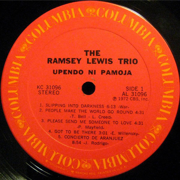 Ramsey Lewis Trio, The : Upendo Ni Pamoja (LP,Album,Stereo)