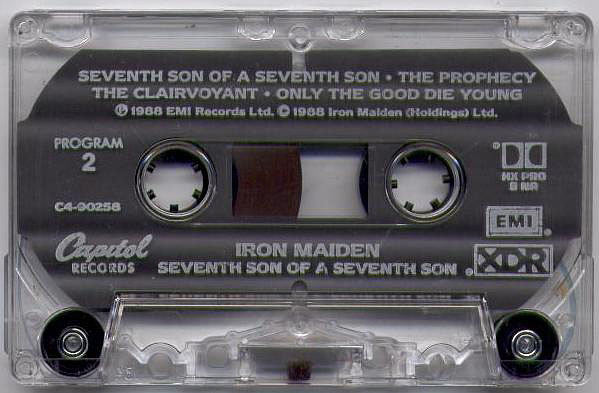 Iron Maiden : Seventh Son Of A Seventh Son (Album)