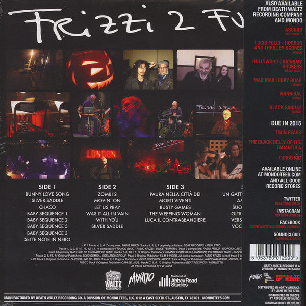 Fabio Frizzi : Frizzi 2 Fulci ()