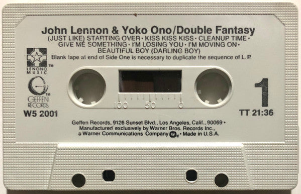 John Lennon & Yoko Ono : Double Fantasy (Album)