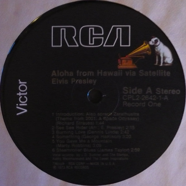Elvis Presley : Aloha From Hawaii Via Satellite (LP,Album,Stereo)