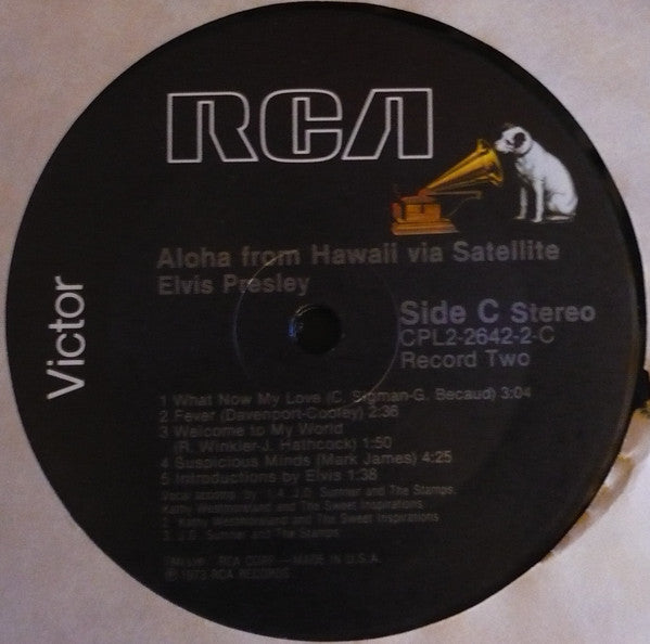 Elvis Presley : Aloha From Hawaii Via Satellite (LP,Album,Stereo)