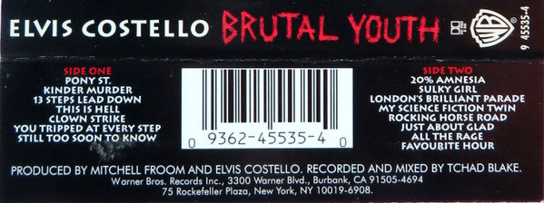 Elvis Costello : Brutal Youth (Album)