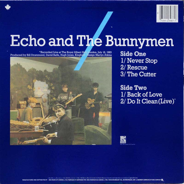 Echo & The Bunnymen : Echo And The Bunnymen (LP,Mini-Album)