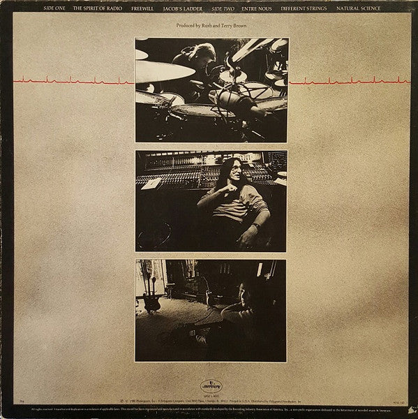 Rush : Permanent Waves (LP,Album)