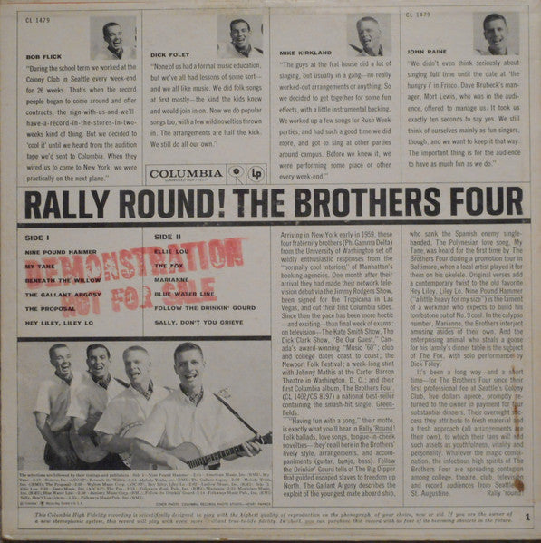 Brothers Four, The : Rally 'Round (LP,Album)