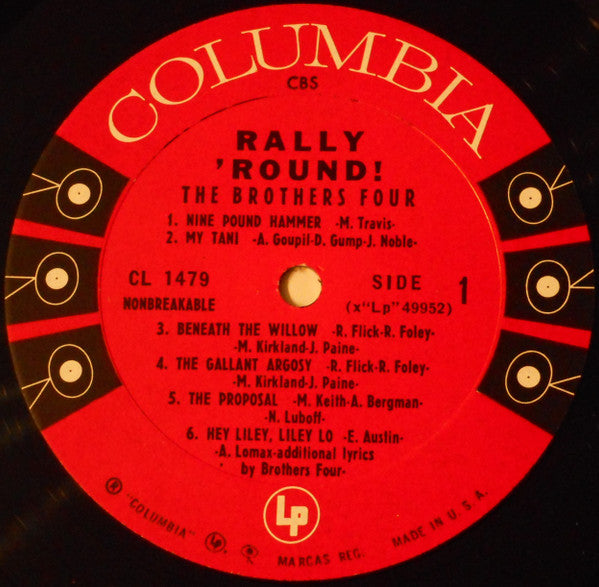 Brothers Four, The : Rally 'Round (LP,Album)