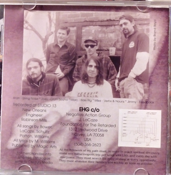 EyeHateGod : Take As Needed For Pain (Album,Repress)