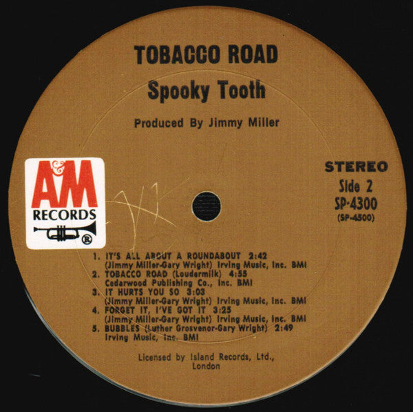 Spooky Tooth : Tobacco Road (LP,Album,Reissue)