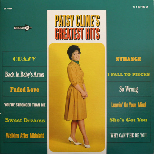 Patsy Cline : Greatest Hits (12",45 RPM,Compilation,Reissue,Stereo)