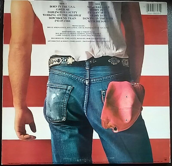 Bruce Springsteen : Born In The U.S.A. (LP,Album)