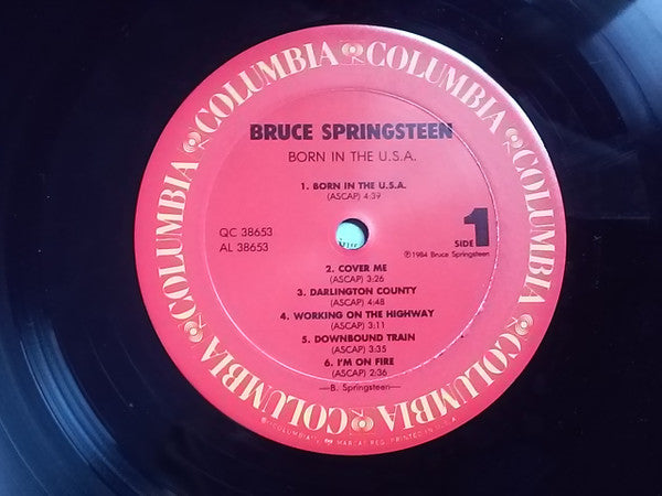 Bruce Springsteen : Born In The U.S.A. (LP,Album)