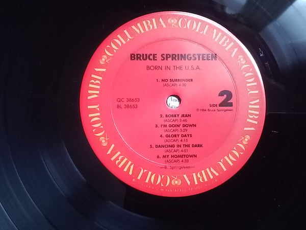 Bruce Springsteen : Born In The U.S.A. (LP,Album)