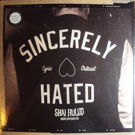 Shai Hulud : Just Can't Hate Enough X 2 - Plus Other Hate Songs (12",33 ⅓ RPM,Single Sided,EP,Limited Edition)