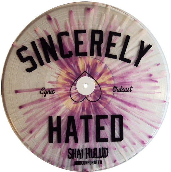 Shai Hulud : Just Can't Hate Enough X 2 - Plus Other Hate Songs (12",33 ⅓ RPM,Single Sided,EP,Limited Edition)