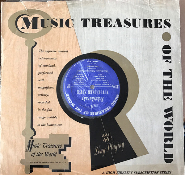 Music Treasures Philharmonic Symphony : Music Treasures Of The World: Nutcracker Suite & Favorite Selections From Immortal Masterworks (LP,Album)
