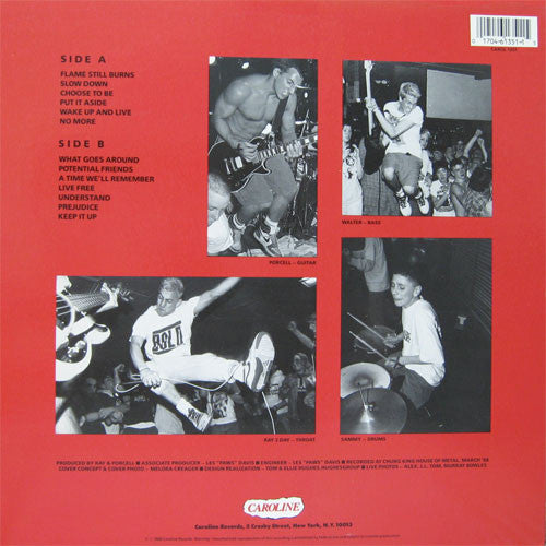 Youth Of Today : We're Not In This Alone (LP,Album)