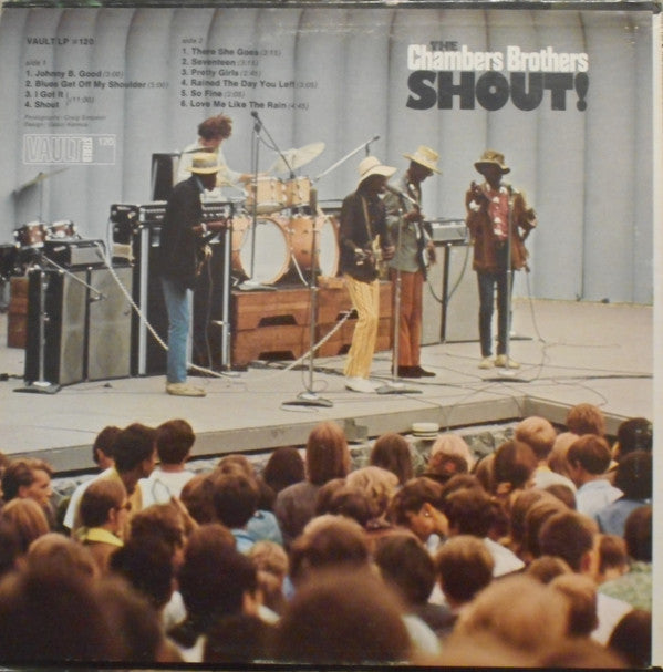 Chambers Brothers, The : Shout! (LP,Album,Stereo)