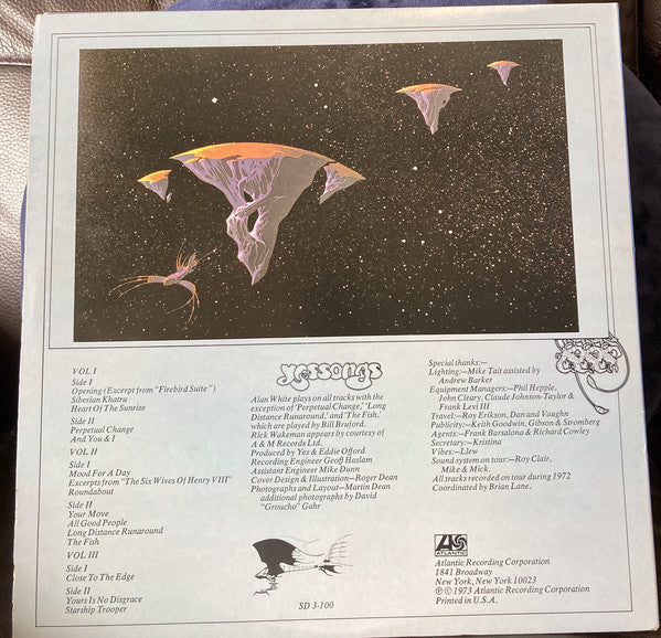 Yes : Yessongs (LP,Album)