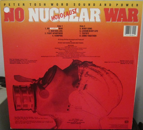 Peter Tosh : No Nuclear War (LP,Album)