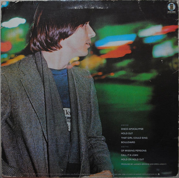 Jackson Browne : Hold Out (LP,Album,Stereo)