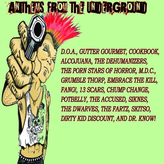 Various : Anthems From The Underground (LP,Compilation)