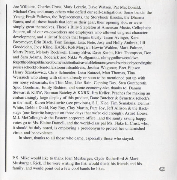 Posies, The : Failure (Album)