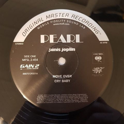 Janis Joplin : Pearl (12",45 RPM,Album,Limited Edition,Numbered,Reissue,Remastered,Special Edition)