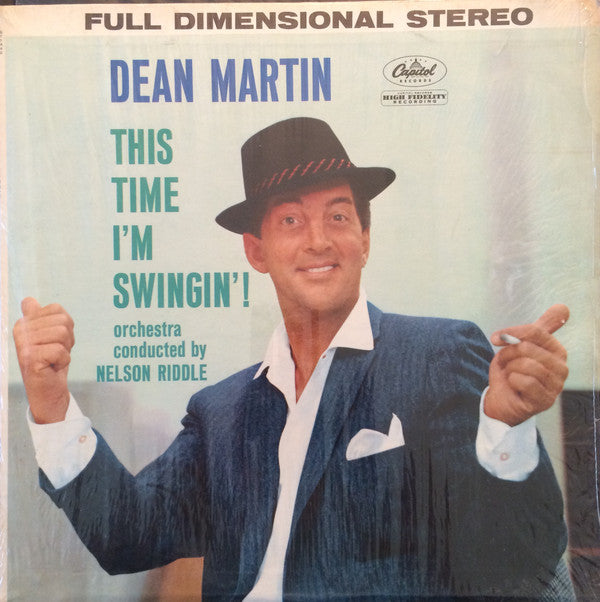 Dean Martin : This Time I'm Swingin' (LP,Album,Repress,Stereo)