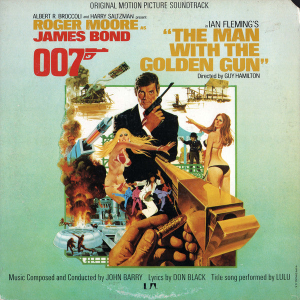 John Barry : The Man With The Golden Gun (Original Motion Picture Soundtrack) (LP,Album)