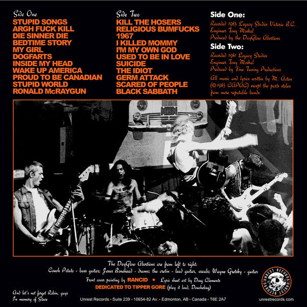 Dayglo Abortions : Feed Us A Fetus (LP,Album,Reissue,Remastered,Special Edition)